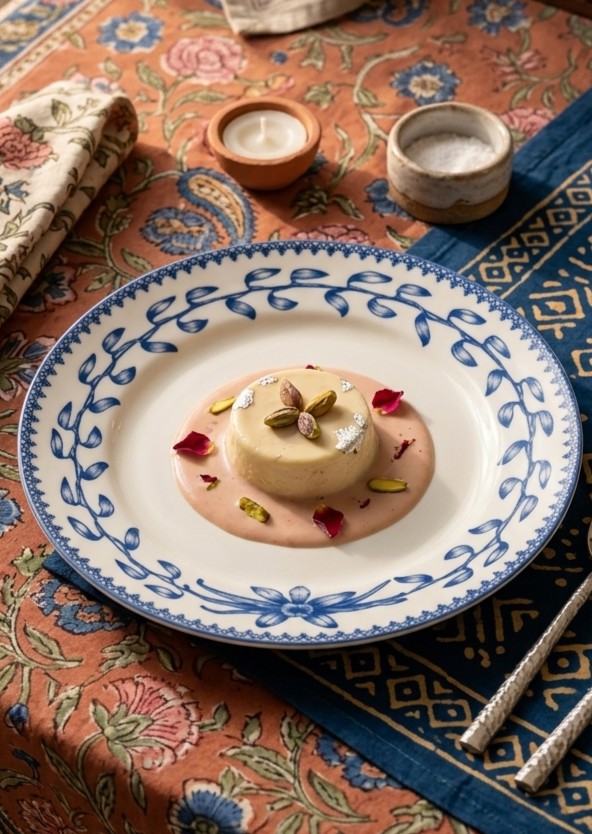 Assiette Dessert Fleur de Vanille – Image 3