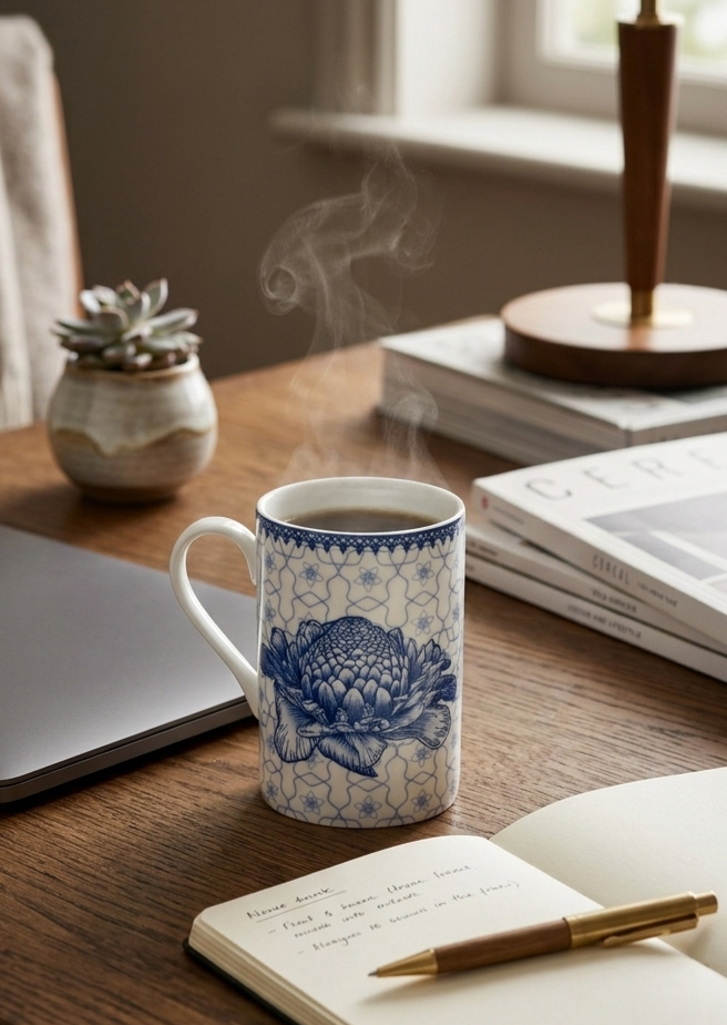 Mug Rose de Porcelaine – Image 4